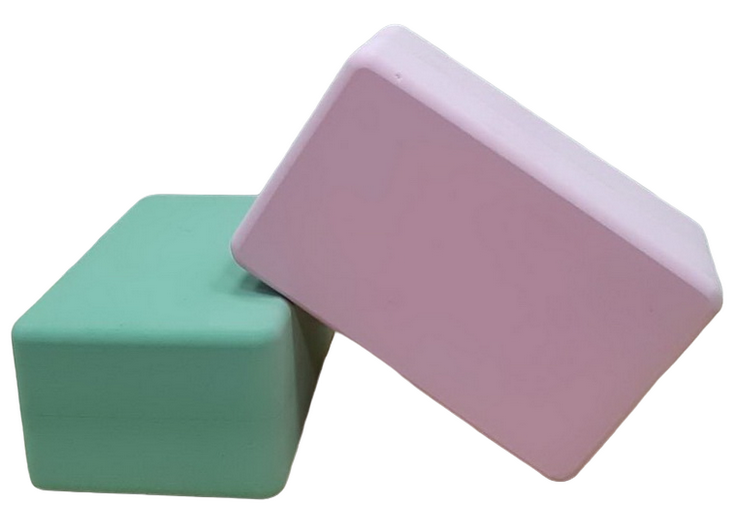 Solid Color EVA Yoga Block, radius edges