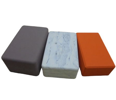 Solid Color EVA Yoga Block, radius edges