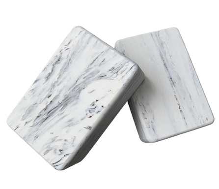 Dual Marble Color Designed EVA Yoga Block