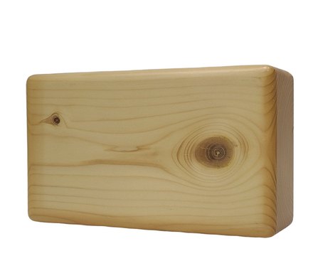 Wood Yoga Block