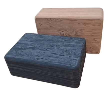Wood Grain Pattern EVA Yoga Block