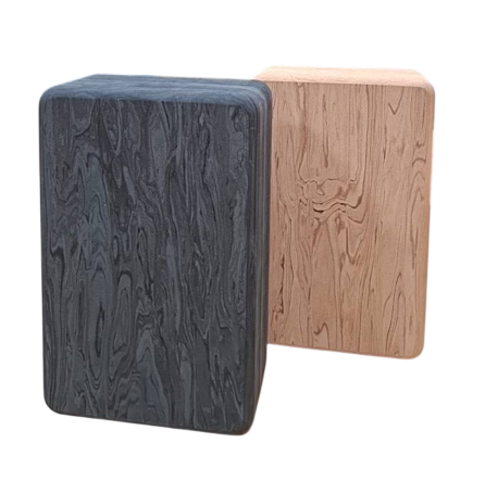 Wood Grain Pattern EVA Yoga Block