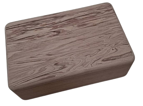 Wood Grain Pattern EVA Yoga Block