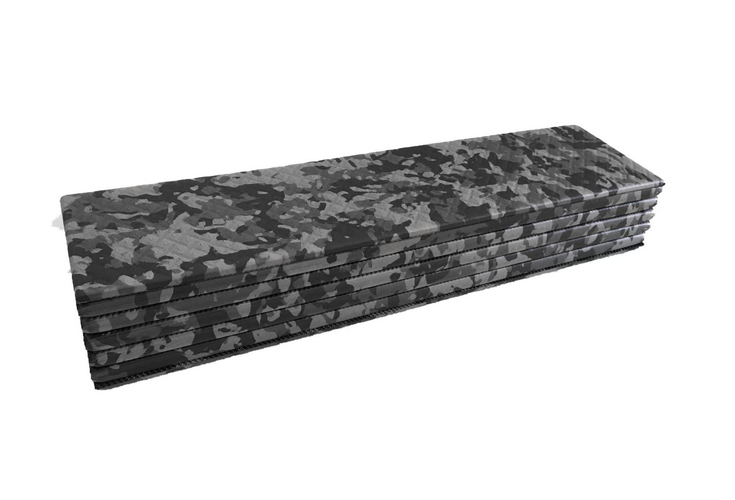 Eco-friendly camouflage -POE 12 foldable Yoga mat