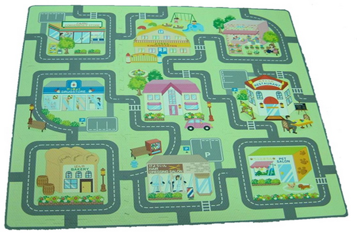 Printed Puzzle Play Mats