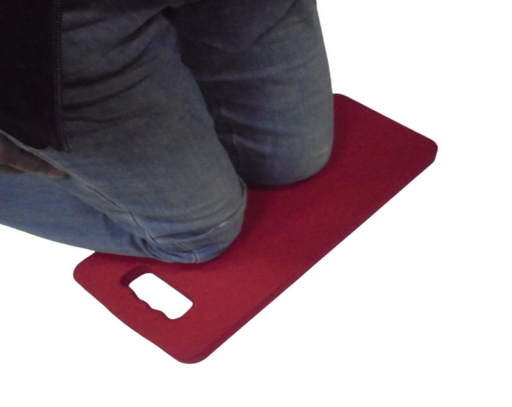 Oval Shape Printed Yoga Knee Pad / Garden Kneeling Pad