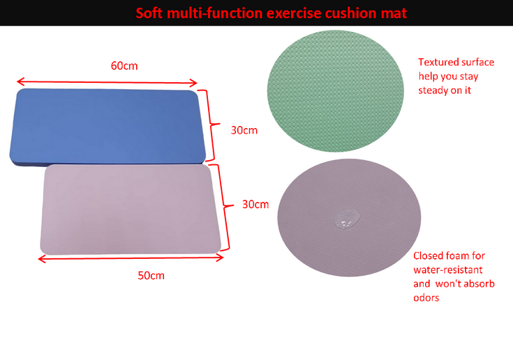 Soft multi-function Exercise Cushion Mat