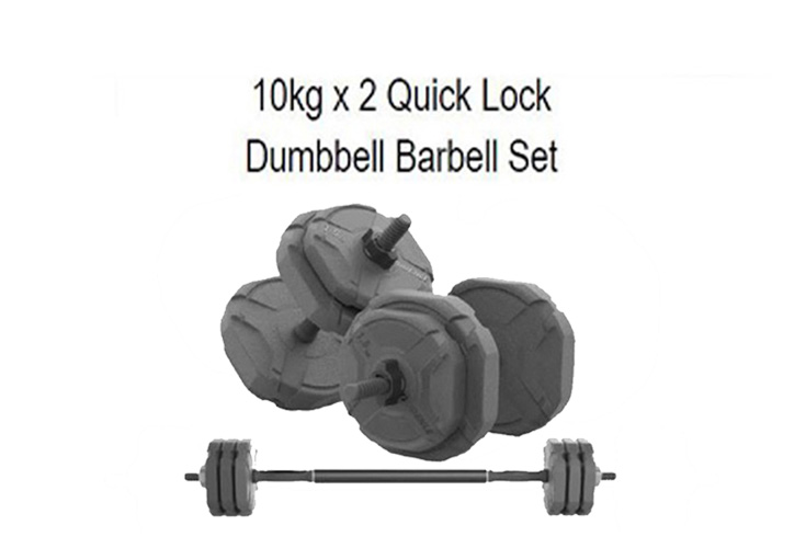 2-in-1 Dumbbell Barbell Set
