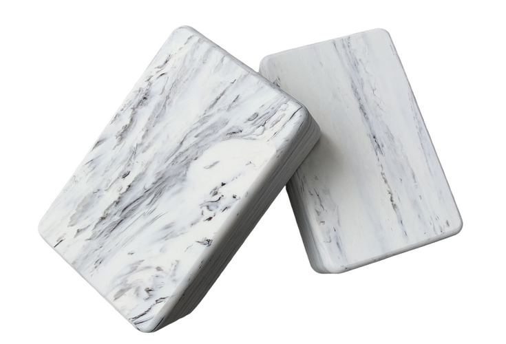 Dual Marble Color Designed EVA Yoga Block