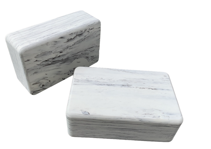 Dual Marble Color Designed EVA Yoga Block