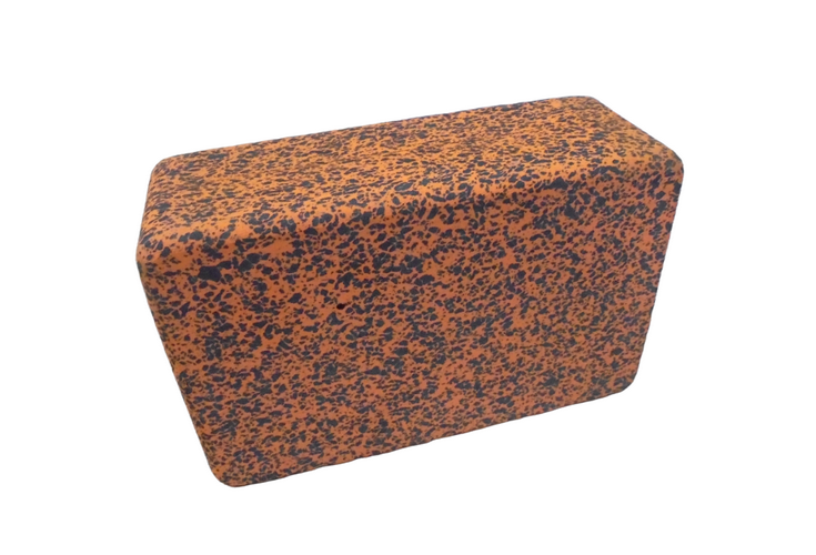 One Color Dots Recycled EVA Yoga Block