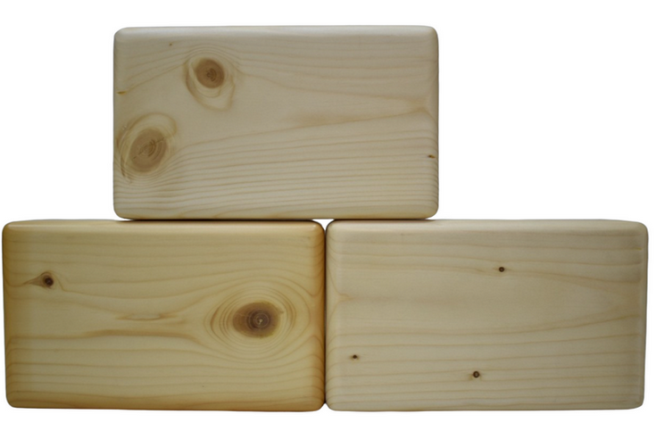 Wood Yoga Block