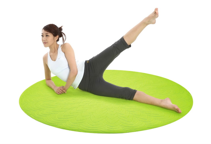 Eco-friendly POE Round Yoga Mat