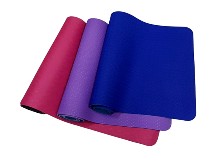 Eco-friendly POE  Dual  Color Yoga / Exercise Mat